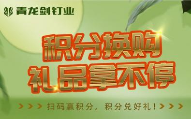 青龙剑钉业积分系统